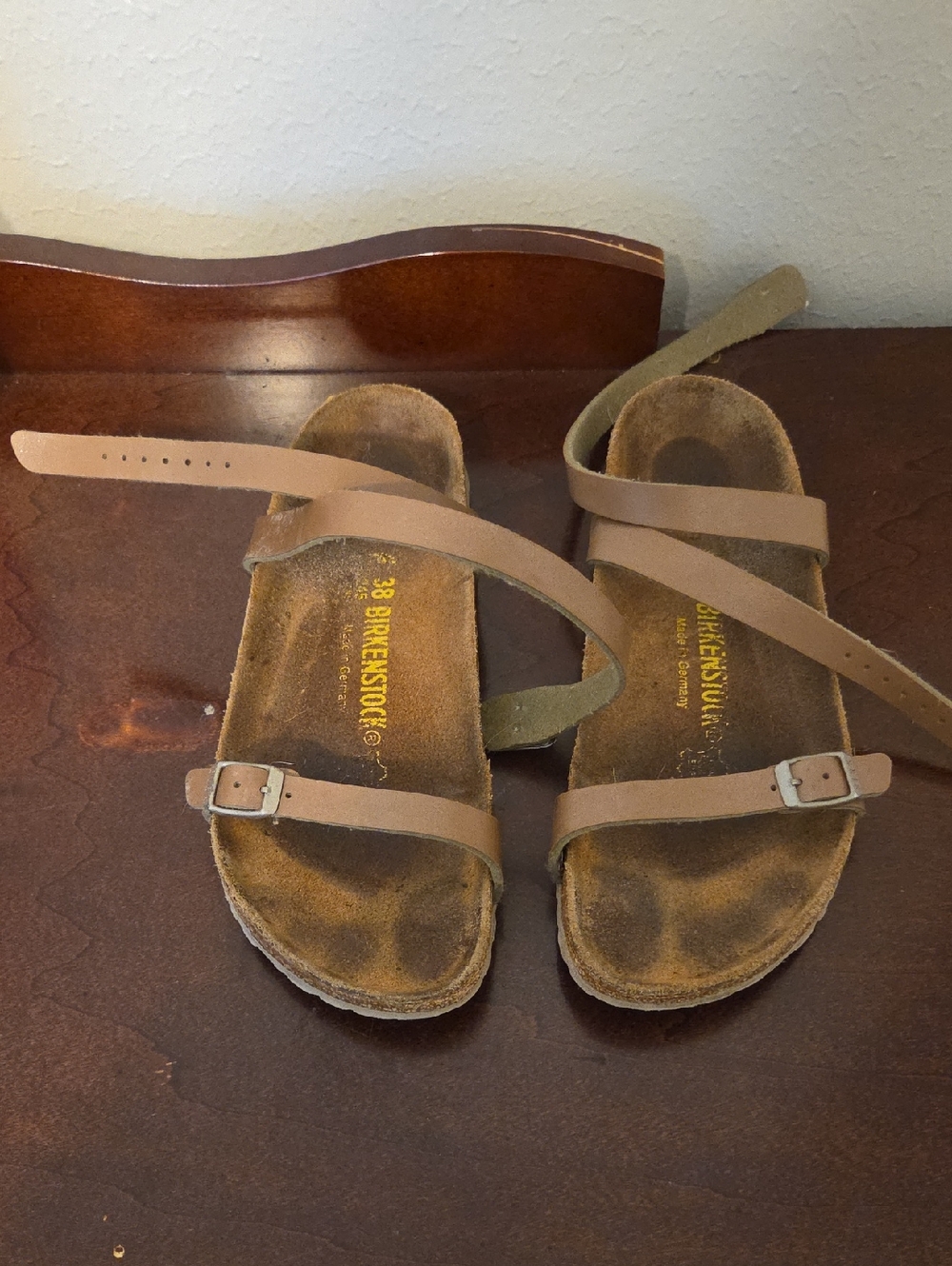 Birkenstock Strappy Sandals - Brown